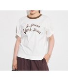 【ジェイプレスヨークストリート/J.PRESS YORK STREET】の【UNISEX】リンガーTシャツ アイボリー系|ID: prp329100002441150 ipo3291000000028163020