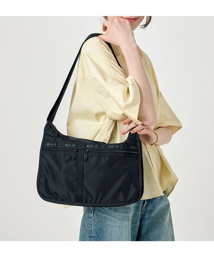 【レスポートサック/LeSportsac】のDELUXE EVERYDAY BAG/リサイクルドブラックJP インテリア・キッズ・メンズ・レディースファッション・服の通販 founy(ファニー) https://founy.com/ ファッション Fashion レディースファッション WOMEN アウトドア Outdoor 傘 Umbrella 軽量 Lightweight ショルダー Shoulder シンプル Simple スポーツ Sports トラベル Travel 手帳 Pocket Book 人気 Popularity プリント Print ポケット Pocket ポーチ Pouch 無地 Plain Color おすすめ Recommend 旅行 Travel ビジネス 仕事 通勤 Business |ID: prp329100002443365 ipo3291000000028109875