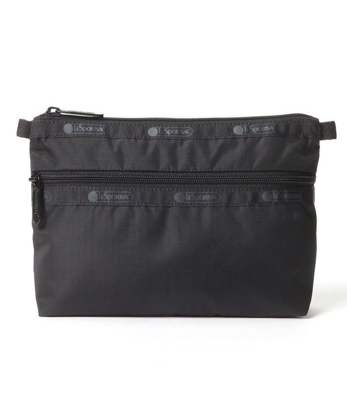 【レスポートサック/LeSportsac】のCOSMETIC CLUTCH/リサイクルドブラックJP インテリア・キッズ・メンズ・レディースファッション・服の通販 founy(ファニー) https://founy.com/ ファッション Fashion レディースファッション WOMEN バッグ Bag 財布 Wallets ポーチ Pouches 軽量 Lightweight シンプル Simple ジップ Zip 財布 Wallet 人気 Popularity プリント Print ポケット Pocket ポーチ Pouch 無地 Plain Color おすすめ Recommend ギフト プレゼント Gift Present ビジネス 仕事 通勤 Business |ID: prp329100002443367 ipo3291000000029641081