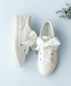 【トッカ/TOCCA】の【WEB&一部店舗限定】BIG RIBBON CANVAS SNEAKERS スニーカー アイボリー系|ID:prp329100002447305