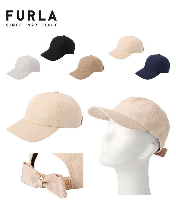 【ムーンバット/MOONBAT】のFURLA(フルラ) バックリボンキャップ UV インテリア・キッズ・メンズ・レディースファッション・服の通販 founy(ファニー) https://founy.com/ ファッション Fashion レディースファッション WOMEN 帽子 Hats イタリア Italy エレガント 上品 Elegant キャップ Cap コレクション Collection シンプル Simple パターン Pattern リボン Ribbon ワンポイント One Point 帽子 Hat |ID: prp329100002452934 ipo3291000000024065452