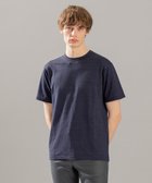 【ジョゼフ オム/JOSEPH HOMME / MEN】のリネンプレーティング Tシャツ ネイビー系|ID:prp329100002456353