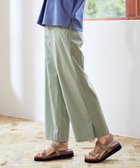 【ジェイ プレス/J.PRESS】の【洗える】マイクロタイプライターストレッチ セミワイド パンツ スモーキーグリーン系|ID: prp329100002513308 ipo3291000000028573141