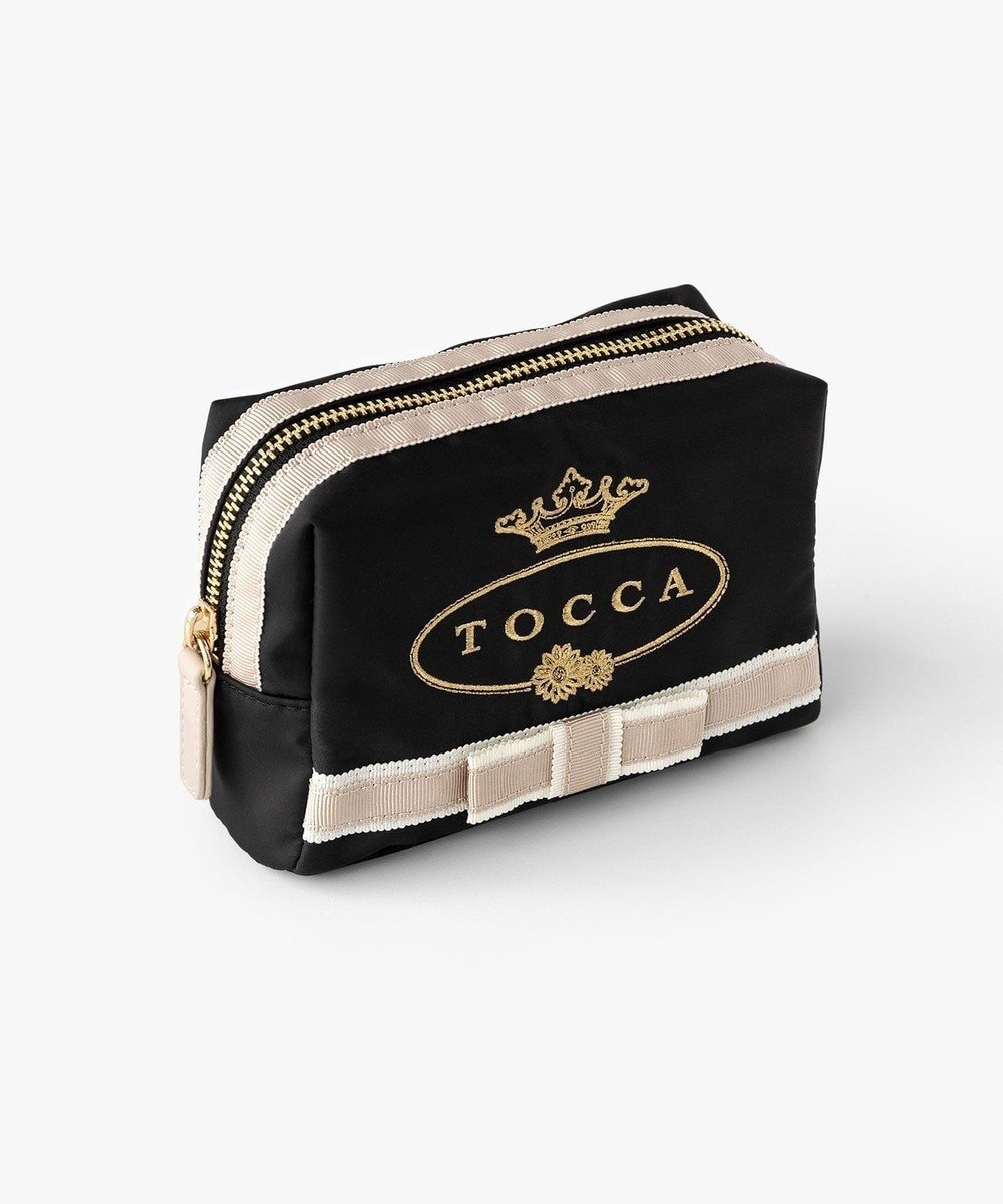 【トッカ/TOCCA】のLOGO POUCH ポーチ 人気、トレンドファッション・服の通販 founy(ファニー) 　ファッション　Fashion　レディースファッション　WOMEN　財布　Wallets　ポーチ　Pouches　おすすめ　Recommend　フォルム　Form　フラット　Flat　ベーシック　Basic　ポケット　Pocket　ポーチ　Pouch　エレガント 上品　Elegant　財布　Wallet　 other-1|ID: prp329100002513348 ipo3291000000028572698