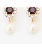 【トッカ/TOCCA】のBIJOUX PEARL EARRINGS イヤリング ワイン系|ID:prp329100002545088