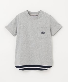 【ジェイ プレス/J.PRESS / KIDS】の【110-130cm】フェイクレイヤード Tシャツ 人気、トレンドファッション・服の通販 founy(ファニー) ファッション Fashion キッズファッション KIDS トップス・カットソー Tops/Tees/Kids S/S・春夏 Ss・Spring/Summer カットソー Cut And Sew ボーダー Border 夏 Summer 春 Spring |ID:prp329100002581745