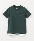 【ジェイ プレス/J.PRESS / KIDS】の【110-130cm】フェイクレイヤード Tシャツ 人気、トレンドファッション・服の通販 founy(ファニー) ファッション Fashion キッズファッション KIDS トップス・カットソー Tops/Tees/Kids S/S・春夏 Ss・Spring/Summer カットソー Cut And Sew ボーダー Border 再入荷 Restock/Back In Stock/Re Arrival 夏 Summer 春 Spring thumbnail グリーン系|ID: prp329100002581745 ipo3291000000029437141