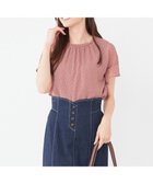 【エニィ スィス/any SiS】の【洗える】シフォンプリント ブラウス 人気、トレンドファッション・服の通販 founy(ファニー) ファッション Fashion レディースファッション WOMEN トップス・カットソー Tops/Tshirt シャツ/ブラウス Shirts/Blouses S/S・春夏 Ss・Spring/Summer インナー Inner エレガント 上品 Elegant シフォン Chiffon タンク Tank ドッキング Docking バランス Balance フリル Frills プリント Print 夏 Summer 春 Spring 洗える Washable thumbnail スモーキーピンクドット|ID: prp329100002586427 ipo3291000000026783201