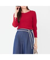 【エニィ スィス/any SiS】の【洗える】ネックポイントリブ ニット 人気、トレンドファッション・服の通販 founy(ファニー) ファッション Fashion レディースファッション WOMEN トップス・カットソー Tops/Tshirt ニット Knit Tops A/W・秋冬 Aw・Autumn/Winter・Fw・Fall-Winter アクセサリー Accessories インナー Inner セーター Sweater デコルテ Decolletage ネックレス Necklace パール Pearl リブニット Rib Knit 再入荷 Restock/Back In Stock/Re Arrival 洗える Washable 秋 Autumn/Fall |ID:prp329100002619604