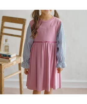 【組曲 / KIDS/KUMIKYOKU】 【110-140cm】シェイプドカット ワンピース人気、トレンドファッション・服の通販 founy(ファニー) ファッション Fashion キッズファッション KIDS ワンピース Dress/Kids S/S・春夏 Ss・Spring/Summer ガーデン Garden ストライプ Stripe チェック Check ベスト Vest リボン Ribbon ローズ Rose 夏 Summer 春 Spring 秋 Autumn/Fall |ID:prp329100002624062