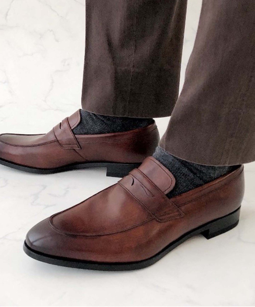 【リーガル フットコミュニティ/REGAL FOOT COMMUNITY / MEN】の【リーガルドレス】22AL ローファー/ビジネスシューズ 人気、トレンドファッション・服の通販 founy(ファニー) 　ファッション　Fashion　メンズファッション　MEN　シューズ・靴　Shoes/Men　クッション　Cushion　クール　Cool　シューズ　Shoes　ドレス　Dress　定番　Standard　ライニング　Lining　ビジネス 仕事 通勤　Business　 other-1|ID: prp329100002639299 ipo3291000000026148474