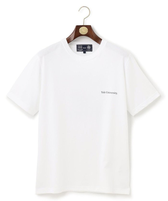 【ジェイ プレス/J.PRESS / MEN】の【J.PRESS×YALE】YALE TRACKカレッジプリントTシャツ インテリア・キッズ・メンズ・レディースファッション・服の通販 founy(ファニー) https://founy.com/ ファッション Fashion メンズファッション MEN トップス・カットソー Tops/Tshirt/Men シャツ Shirts S/S・春夏 Ss・Spring/Summer カットソー Cut And Sew スポーティ Sporty プリント Print 再入荷 Restock/Back In Stock/Re Arrival 夏 Summer 春 Spring |ID: prp329100002651922 ipo3291000000029437528