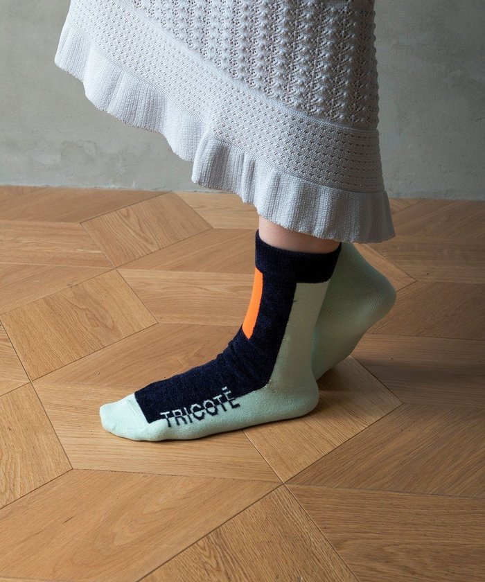 【トリコテ/Tricote】のLINE LOGO SOCKS / ラインロゴソックス インテリア・キッズ・メンズ・レディースファッション・服の通販 founy(ファニー) https://founy.com/ ファッション Fashion レディースファッション WOMEN ソックス Socks レッグウェア Legwear ソックス Socks タンブラー Tumbler ベロア Velor |ID: prp329100002671069 ipo3291000000026780143