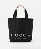 【トッカ/TOCCA】の【WEB限定&一部店舗限定】【A4サイズ対応】BIG TOCCA TOTE L トートバッグ L ブラック系1|ID:prp329100002687069