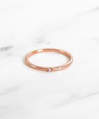 【トッカ/TOCCA】の【WEB限定】STELLA RING K10 ダイヤモンド 指輪 人気、トレンドファッション・服の通販 founy(ファニー) ファッション Fashion レディースファッション WOMEN アクセサリー Accessories シンプル Simple ダイヤモンド Diamond ポーチ Pouch リュクス Luxe おすすめ Recommend thumbnail ピンクゴールド系|ID: prp329100002687149 ipo3291000000028397237