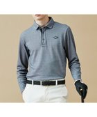 【23区 ゴルフ/23区GOLF / MEN】の長く愛せる定番人気!【MEN】【日本製】ハニカムカノコ 長袖ポロシャツ ライトグレー系|ID: prp329100002687178 ipo3291000000027402666