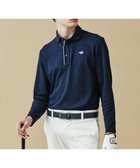 【23区 ゴルフ/23区GOLF / MEN】の長く愛せる定番人気!【MEN】【日本製】ハニカムカノコ 長袖ポロシャツ ネイビー系|ID: prp329100002687178 ipo3291000000027402668