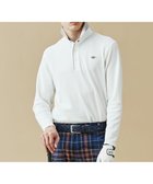 【23区 ゴルフ/23区GOLF / MEN】の長く愛せる定番人気!【MEN】【日本製】ハニカムカノコ 長袖ポロシャツ ホワイト系|ID: prp329100002687178 ipo3291000000029082411