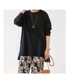 【アメリカンホリック/AMERICAN HOLIC】のサイドスリットカットチュニック Black|ID: prp329100002693772 ipo3291000000026573191