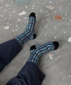 【トリコテ/Tricote / MEN】のCHECK PILE SOCKS / CHECKパイルソックス 人気、トレンドファッション・服の通販 founy(ファニー) ファッション Fashion メンズファッション MEN シューズ・靴 Shoes/Men おすすめ Recommend クッション Cushion グラデーション Gradation ソックス Socks タンブラー Tumbler チェック Check プリント Print メンズ Mens 人気 Popularity 冬 Winter thumbnail 32BLUE|ID: prp329100002701338 ipo3291000000026148310