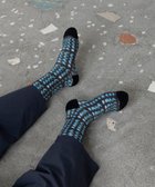 【トリコテ/Tricote / MEN】のCHECK PILE SOCKS / CHECKパイルソックス 32BLUE|ID: prp329100002701338 ipo3291000000029079883