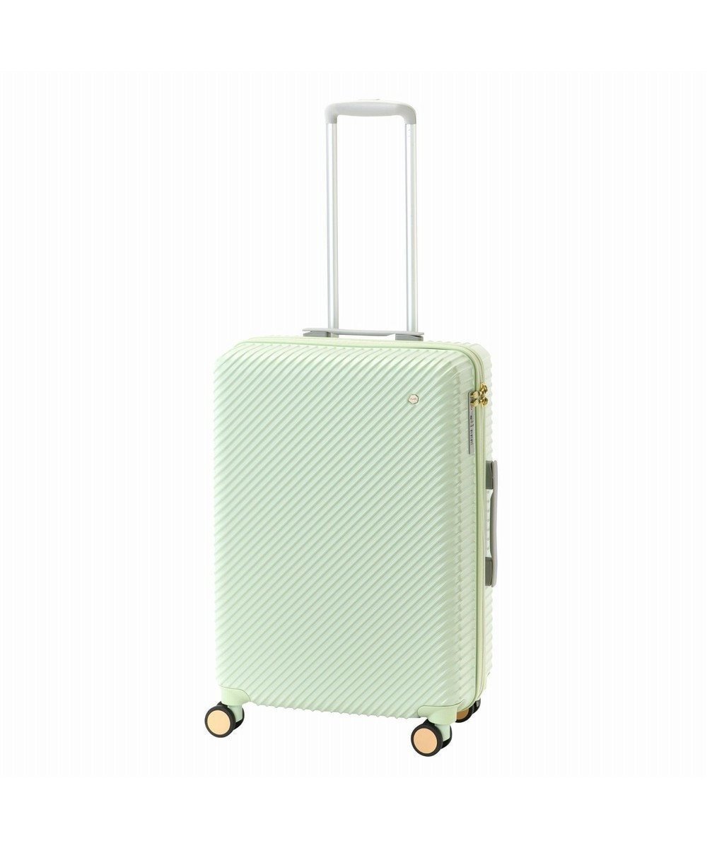 【エースバッグズアンドラゲッジ/ACE BAGS & LUGGAGE】のHaNT アワーズ 06753 スーツケース 47リットル ハント インテリア・キッズ・メンズ・レディースファッション・服の通販 founy(ファニー) 　ファッション　Fashion　レディースファッション　WOMEN　スーツ　Suits　巾着　Purse　プリント　Print　ポケット　Pocket　旅行　Travel　スーツケース キャリーケース　Suitcase　リーフグリーン|ID: prp329100002704381 ipo3291000000026778331