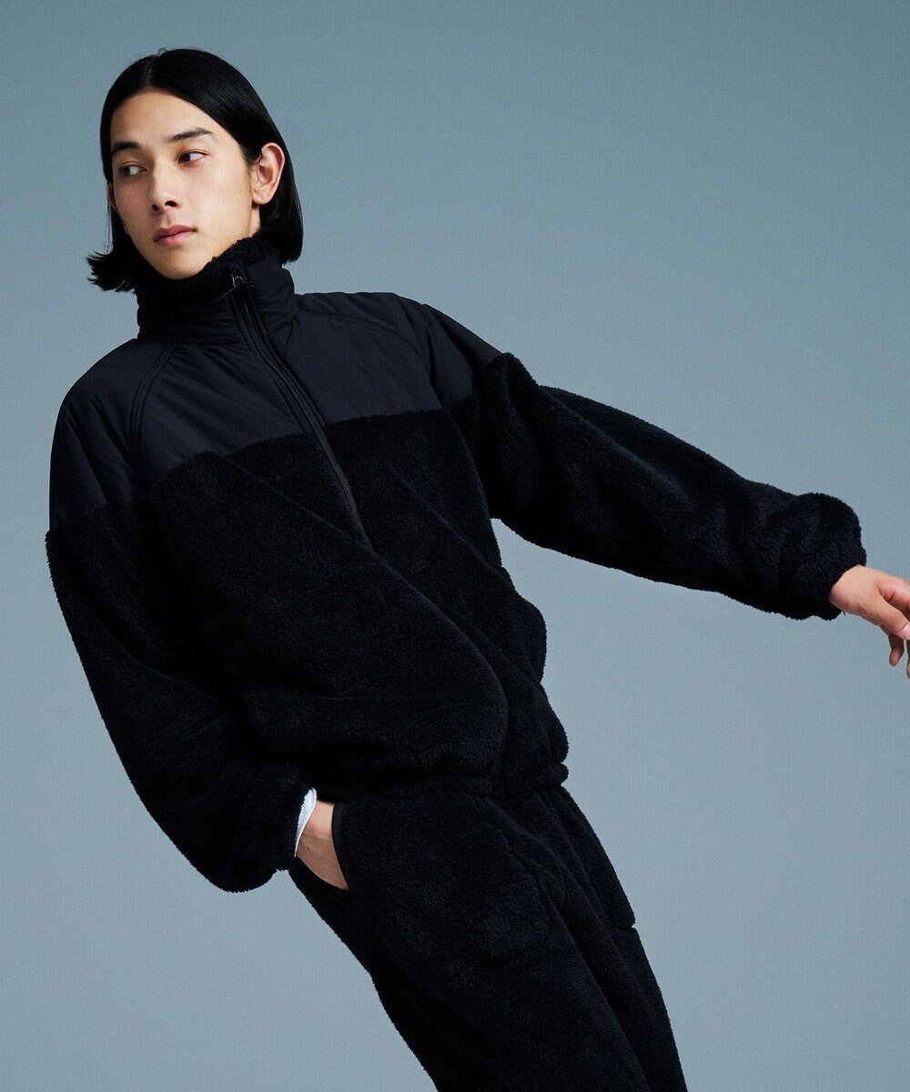 【アンフィーロ/UNFILO / MEN】のMOVE TEX フリースブルゾン 人気、トレンドファッション・服の通販 founy(ファニー) 　ファッション　Fashion　レディースファッション　WOMEN　アウター　Coat Outerwear　ジャケット　Jackets　ブルゾン　Blouson/Jackets　A/W・秋冬　Aw・Autumn/Winter・Fw・Fall-Winter　ジャケット　Jacket　スタイリッシュ　Stylish　スタンド　Stand　パターン　Pattern　ブルゾン　Blouson　マフラー　Scarf　メンズ　Mens　リラックス　Relax　再入荷　Restock/Back In Stock/Re Arrival　軽量　Lightweight　 other-1|ID: prp329100002708571 ipo3291000000028795270