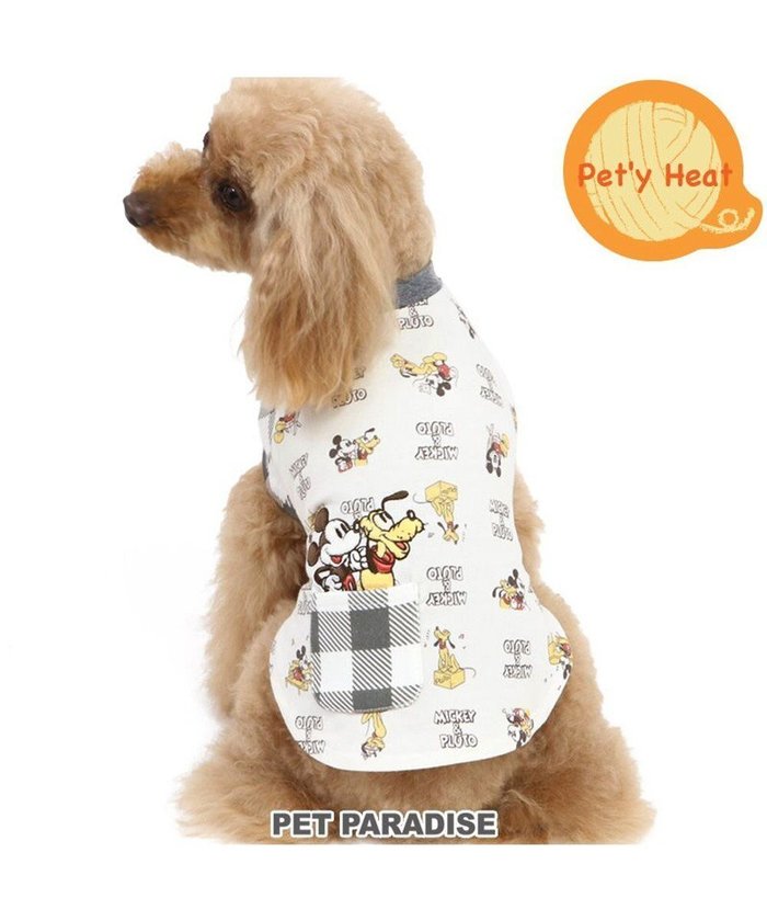 【ペットパラダイス/PET PARADISE / GOODS】のディズニー ミッキーマウス ペティヒート Tシャツ 《ミッキー プルート》小型犬 インテリア・キッズ・メンズ・レディースファッション・服の通販 founy(ファニー) https://founy.com/ A/W・秋冬 Aw・Autumn/Winter・Fw・Fall-Winter インナー Inner キャラクター Character ギフト プレゼント Gift Present 冬 Winter 犬 Dog 秋 Autumn/Fall 軽量 Lightweight 防寒 Cold Protection ホーム・キャンプ・アウトドア・お取り寄せ Home,Garden,Outdoor,Camping Gear ペットグッズ Pet Supplies |ID: prp329100002746880 ipo3291000000029392096