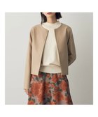 【イェッカ ヴェッカ/YECCA VECCA】のノーカラーライダースジャケット Beige|ID: prp329100002749322 ipo3291000000028362203