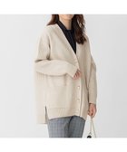 【自由区/JIYU-KU】の【洗える】ウールカシミヤブレンド Vネックカーディガン ベージュ系|ID: prp329100002749332 ipo3291000000026775013