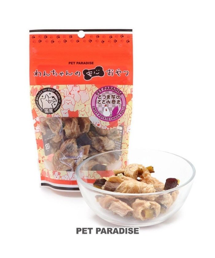 【ペットパラダイス/PET PARADISE / GOODS】のさつまいものささみ巻 ジャーキー 55g 国産 インテリア・キッズ・メンズ・レディースファッション・服の通販 founy(ファニー) https://founy.com/ 犬 Dog ホーム・キャンプ・アウトドア・お取り寄せ Home,Garden,Outdoor,Camping Gear ペットグッズ Pet Supplies |ID: prp329100002749392 ipo3291000000028306124