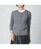 【ジェイ プレス/J.PRESS】の【洗える】KNIT BASIC ミドル カーディガン ライトグレー系|ID: prp329100002752835 ipo3291000000026775104