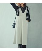 【23区/NIJYUSANKU】の【WEB限定カラーあり】ウール圧縮スムース Vネック ワンピース [WEB限定]ベージュ|ID: prp329100002756264 ipo3291000000028414137