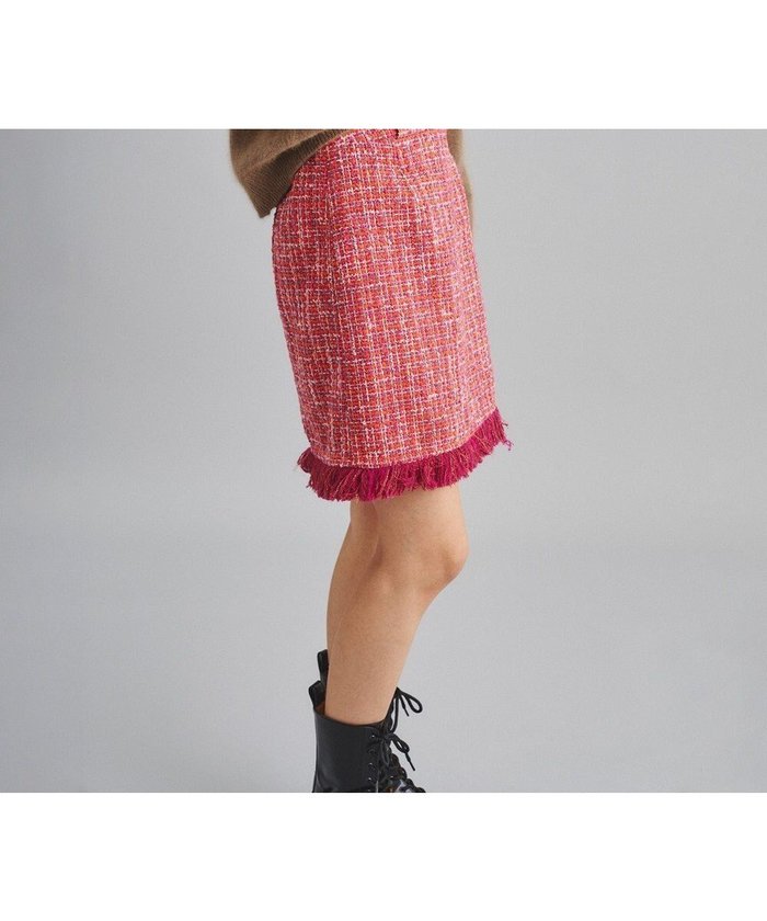 【グレース コンチネンタル/GRACE CONTINENTAL】のツイードミニスカート インテリア・キッズ・メンズ・レディースファッション・服の通販 founy(ファニー) https://founy.com/ ファッション Fashion レディースファッション WOMEN スカート Skirt ミニスカート Mini Skirts A/W・秋冬 Aw・Autumn/Winter・Fw・Fall-Winter おすすめ Recommend ジャケット Jacket ツイード Tweed フリンジ Fringe ミニスカート Mini Skirt |ID: prp329100002781873 ipo3291000000025722220