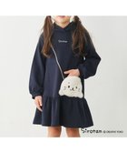 【エニファム/any FAM / KIDS】の【しろたん×anyFAM】しろたんポシェットフードワンピース ネイビー|ID: prp329100002782400 ipo3291000000029391634