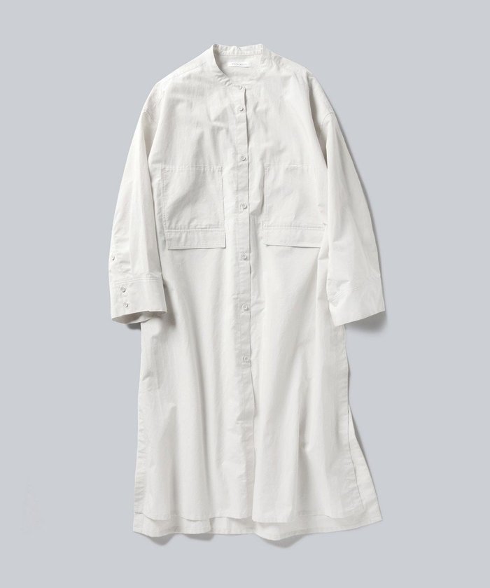 【ホワイトメイルズ/WHITE MAILS】のCOTTON PAPER POPLIN BAND COLLAR LONG SHIRT DRESS シャツワンピース インテリア・キッズ・メンズ・レディースファッション・服の通販 founy(ファニー) https://founy.com/ ファッション Fashion レディースファッション WOMEN ワンピース Dress ドレス Party Dresses シャツワンピース Shirt Dresses スリット Slit A/W・秋冬 Aw・Autumn/Winter・Fw・Fall-Winter S/S・春夏 Ss・Spring/Summer 夏 Summer |ID: prp329100002818350 ipo3291000000028420017