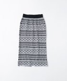 【トリコテ/Tricote】のTRIBAL PATTERN SKIRT / トライバル パターン スカート 94L.GRAY|ID: prp329100002823701 ipo3291000000028419880