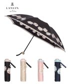 【ムーンバット/MOONBAT】の【雨傘】ランバン オン ブルー (LANVIN en Bleu) 花柄 プリント 折りたたみ傘 ブラック|ID: prp329100002823799 ipo3291000000028420189