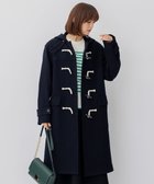 【23区/NIJYUSANKU】のヘリンボーン ダッフルコート ネイビー系|ID: prp329100002826662 ipo3291000000028418777