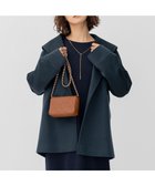 【23区/NIJYUSANKU】の【CLASSY.1月号掲載】ウールカシミヤビーバー フード付き ショートコート ダークグリーン系|ID: prp329100002826677 ipo3291000000028418819