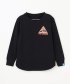 【シェアパーク/SHARE PARK】の【KIDS】UVカット アートコラボロングTシャツ〈CAMP〉 ブラック|ID: prp329100002826802 ipo3291000000029391757