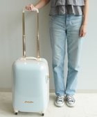 【エースバッグズアンドラゲッジ/ACE BAGS & LUGGAGE】のJewelna Rose キャンディポケットスーツケース 機内持ち込み 39871 ジュエルナローズ ミスティ―ブルー|ID:prp329100002843816