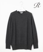 【23区/NIJYUSANKU】の【R(アール)】ウールカシミヤ ラグランスリーブ ニット グレー系|ID: prp329100002863546 ipo3291000000029624419