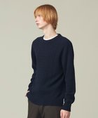 【ジェイ プレス/J.PRESS / MEN】の【Cash Lamb s Wool】ケーブルクルーネック ニット ネイビー系|ID: prp329100002863800 ipo3291000000027417596