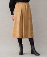 【自由区/JIYU-KU】の【洗える】ライトスエード キュロット 人気、トレンドファッション・服の通販 founy(ファニー) ファッション Fashion レディースファッション WOMEN スカート Skirt A/W・秋冬 Aw・Autumn/Winter・Fw・Fall-Winter キュロット Culottes シンプル Simple スエード Suede ロング Long 再入荷 Restock/Back In Stock/Re Arrival 洗える Washable |ID:prp329100002869331