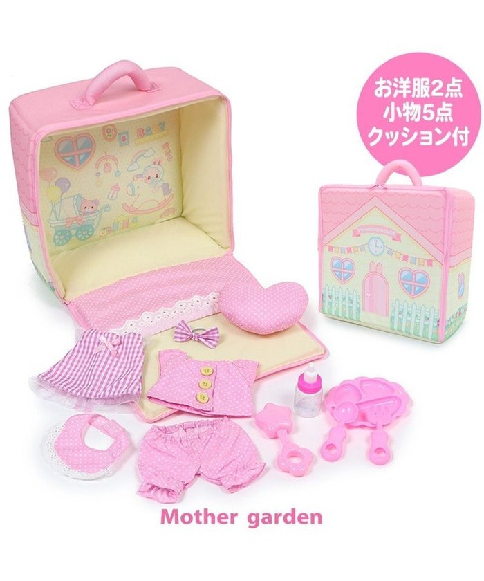 【マザーガーデン/Mother garden / KIDS】のマザーガーデン うさももちゃんのおせわあそびハウス プチマスコット用 インテリア・キッズ・メンズ・レディースファッション・服の通販 founy(ファニー) https://founy.com/ ファッション Fashion キッズファッション KIDS ガーデン Garden クリスマス X'mas Christmas Xmas パジャマ Pajamas |ID: prp329100002881191 ipo3291000000029391169