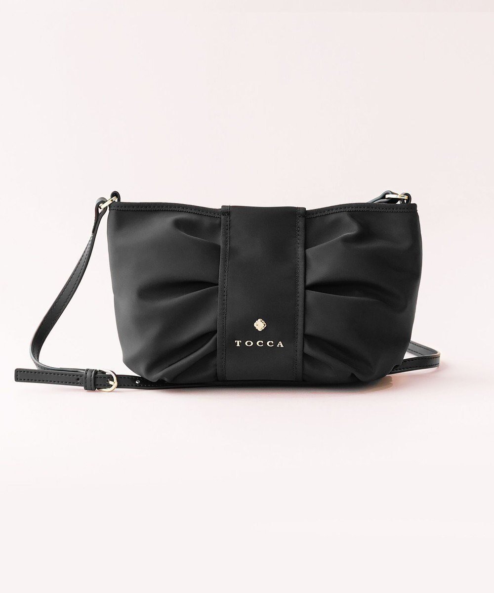 【トッカ/TOCCA】のRIBBON KNOT POCHETTE ポシェットバッグ 人気、トレンドファッション・服の通販 founy(ファニー) 　ファッション　Fashion　レディースファッション　WOMEN　バッグ　Bag　ショルダー　Shoulder　トリミング　Trimming　フラット　Flat　ポケット　Pocket　ポシェット　Pochette　マグネット　Magnet　メタル　Metal　リボン　Ribbon　リュクス　Luxe　財布　Wallet　 other-1|ID: prp329100002883550 ipo3291000000028416970