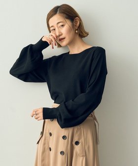 【イェッカ ヴェッカ/YECCA VECCA】 ボリューム袖ニット人気、トレンドファッション・服の通販 founy(ファニー) ファッション Fashion レディースファッション WOMEN トップス・カットソー Tops/Tshirt ニット Knit Tops NEW・新作・新着・新入荷 New Arrivals A/W・秋冬 Aw・Autumn/Winter・Fw・Fall-Winter おすすめ Recommend スリーブ Sleeve セーター Sweater フェミニン Feminine ポケット Pocket ラウンド Round エレガント 上品 Elegant |ID:prp329100002886049