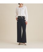 【グレース コンチネンタル/GRACE CONTINENTAL】のウールカルゼセーラーパンツ 人気、トレンドファッション・服の通販 founy(ファニー) ファッション Fashion レディースファッション WOMEN パンツ Pants A/W・秋冬 Aw・Autumn/Winter・Fw・Fall-Winter ストレッチ Stretch センター Center エレガント 上品 Elegant thumbnail ネイビー|ID: prp329100002886075 ipo3291000000028418975