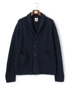 【ジェイ プレス/J.PRESS / MEN】の【Cash Lamb s Wool】ケーブルショール カーディガン ネイビー系|ID: prp329100002886176 ipo3291000000027401139